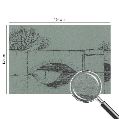 Dekoratívna fototapeta na stenu Oblúkový most