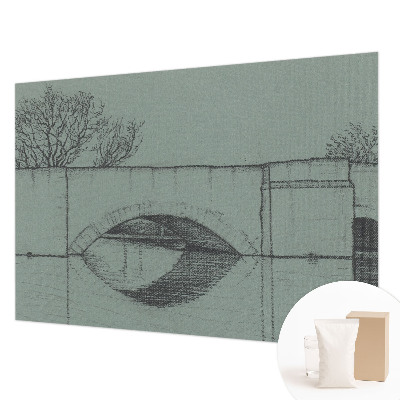 Dekoratívna fototapeta na stenu Oblúkový most