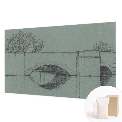 Dekoratívna fototapeta na stenu Oblúkový most