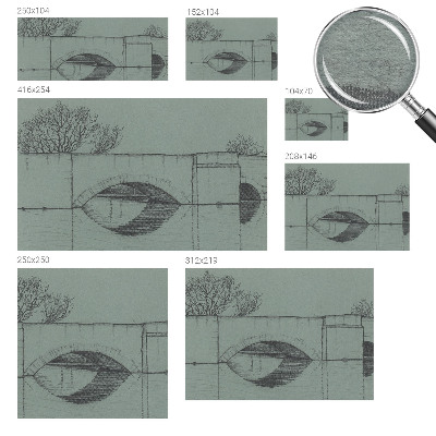 Dekoratívna fototapeta na stenu Oblúkový most