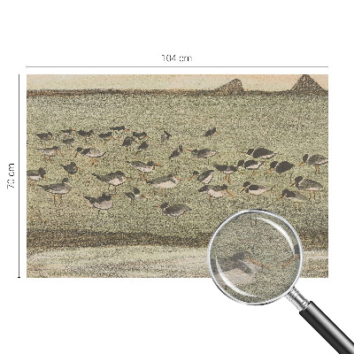 Vliesová fototapeta s potlačou Vtáčí pokoj