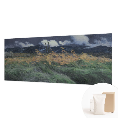 Moderná fototapeta Povyfúkané trávy