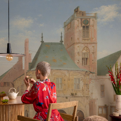 Moderná fototapeta na mieru Historická radnica