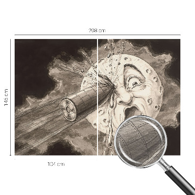 Tapeta na stenu Kozmická zrážka