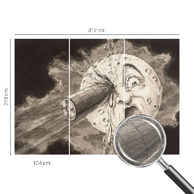 Tapeta na stenu Kozmická zrážka