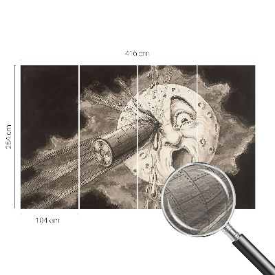 Tapeta na stenu Kozmická zrážka