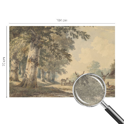 Fototapeta na stenu Lesný pokoj