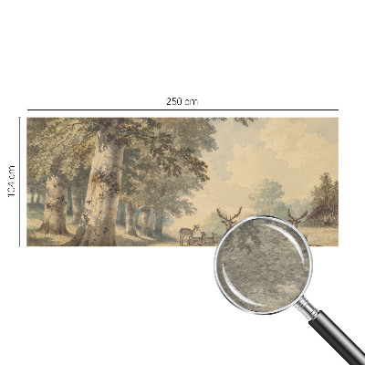 Fototapeta na stenu Lesný pokoj