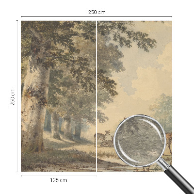 Fototapeta na stenu Lesný pokoj