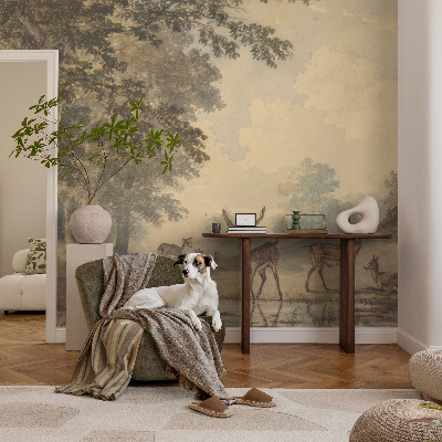 Fototapeta na stenu Lesný pokoj