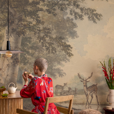 Fototapeta na stenu Lesný pokoj