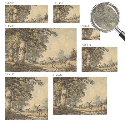 Fototapeta na stenu Lesný pokoj