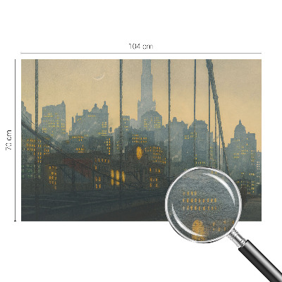 Vliesová fototapeta na stenu Večerná panoráma