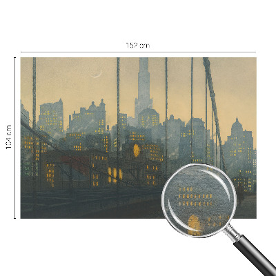 Vliesová fototapeta na stenu Večerná panoráma