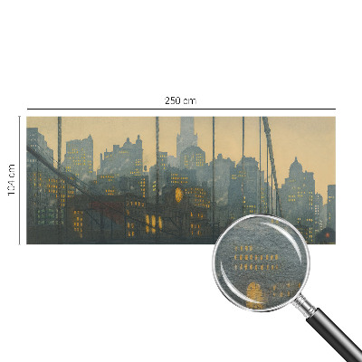 Vliesová fototapeta na stenu Večerná panoráma