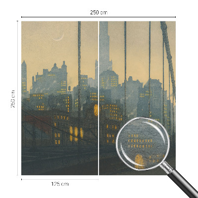 Vliesová fototapeta na stenu Večerná panoráma