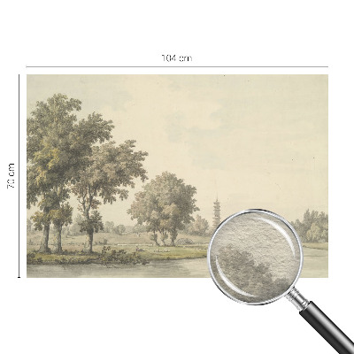 Fototapeta na mieru Tichý park