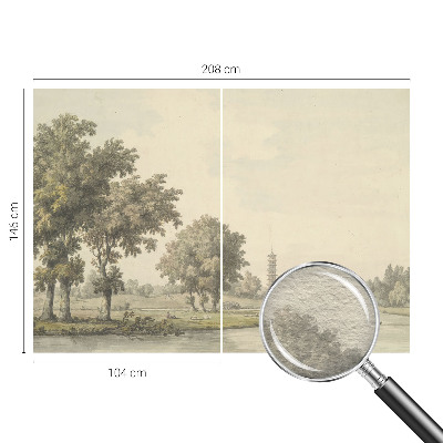 Fototapeta na mieru Tichý park