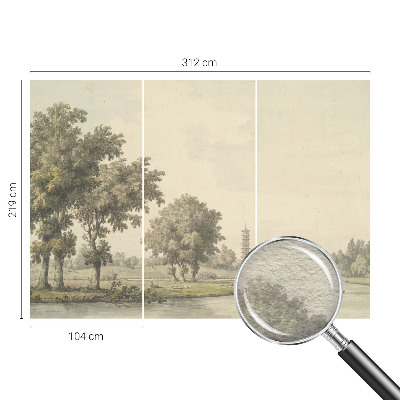 Fototapeta na mieru Tichý park