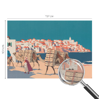 Fototapeta na mieru Ťavia karavána