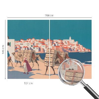 Fototapeta na mieru Ťavia karavána