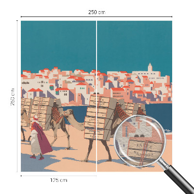 Fototapeta na mieru Ťavia karavána