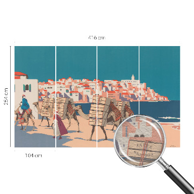 Fototapeta na mieru Ťavia karavána