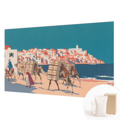 Fototapeta na mieru Ťavia karavána