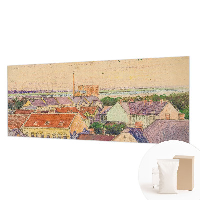 Vliesová tapeta Mestské strechy