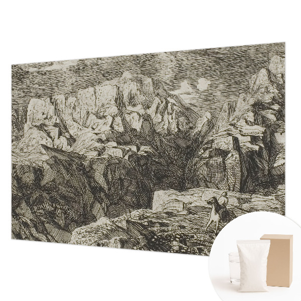 Fototapeta do obývačky Horská scenéria