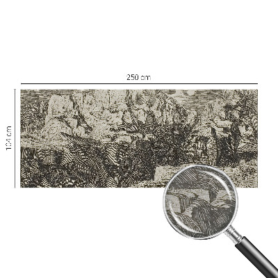 Fototapeta do obývačky Horská scenéria