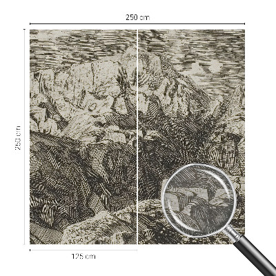 Fototapeta do obývačky Horská scenéria