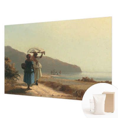 Vliesová fototapeta pre deti Prechádzka pri mori