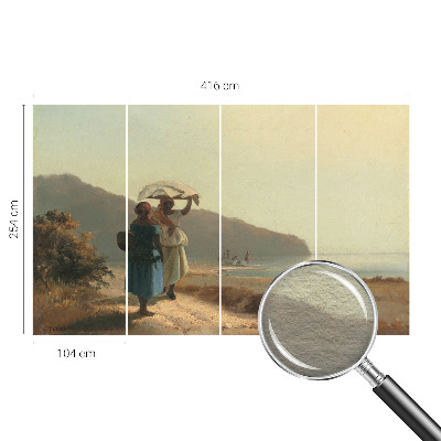 Vliesová fototapeta pre deti Prechádzka pri mori