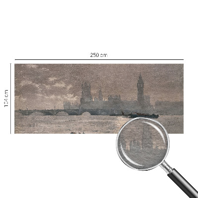 Fotografická tapeta na vliese Nočná panoráma