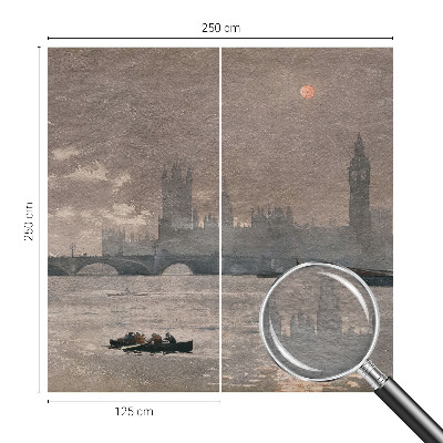 Fotografická tapeta na vliese Nočná panoráma