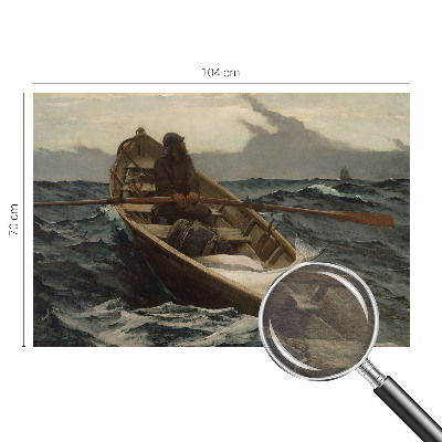 Vliesová fototapeta s potlačou Rybár na mori