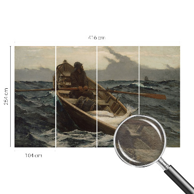 Vliesová fototapeta s potlačou Rybár na mori