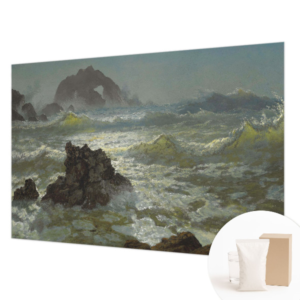 Dekoratívna fototapeta na stenu Rozbúrené more