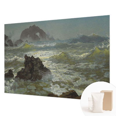 Dekoratívna fototapeta na stenu Rozbúrené more