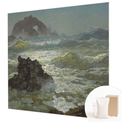 Dekoratívna fototapeta na stenu Rozbúrené more