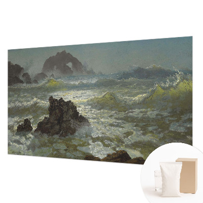 Dekoratívna fototapeta na stenu Rozbúrené more