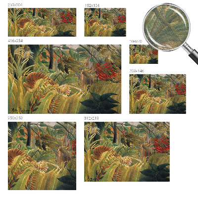 Tapeta na stenu Exotický tiger