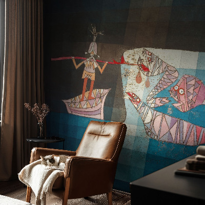 Vliesová fototapeta Rybár lovec