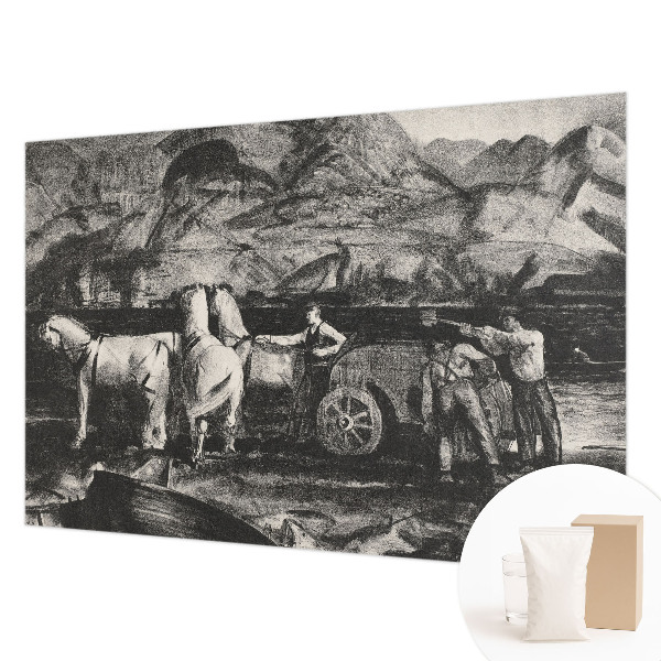 Fototapeta na stenu Dedinská scéna