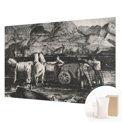 Fototapeta na stenu Dedinská scéna