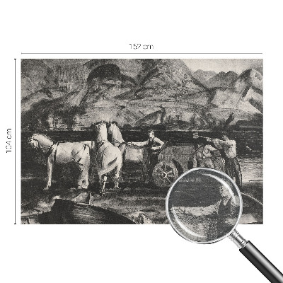 Fototapeta na stenu Dedinská scéna