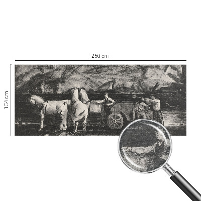 Fototapeta na stenu Dedinská scéna