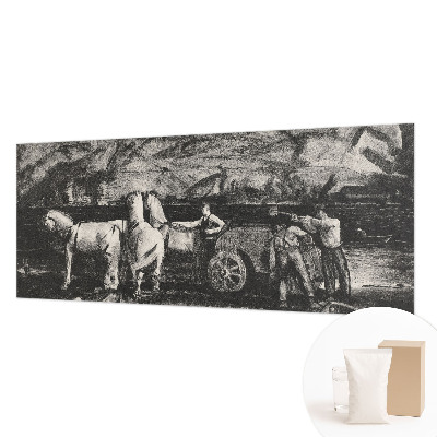 Fototapeta na stenu Dedinská scéna