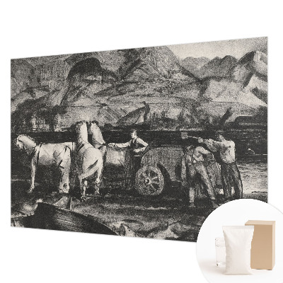 Fototapeta na stenu Dedinská scéna